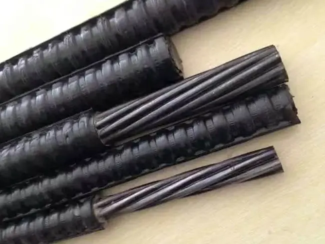 Torón (Cable) de Postensado de Adherencia Retardada ASTM A416 para Concreto, 0.6 Pulgadas (15.24mm), Torón (Cable) de Postensado de Adherencia Retardada ASTM A416 para Concreto, 0.6 Pulgadas (15.24mm)