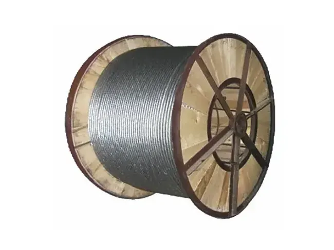 ASTM A855 Standard Galfan Steel Strand Overhead Ground Wire (OGW) with High Corrosion Resistance ASTM A855 Standard Galfan Steel Strand Overhead Ground Wire (OGW) with High Corrosion Resistance