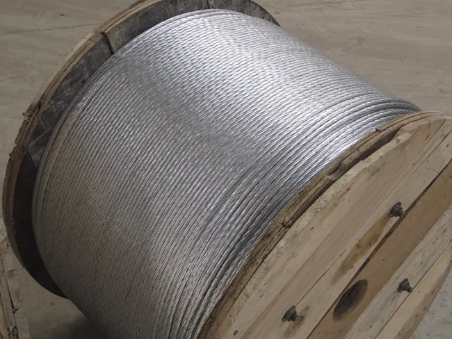Galfan Coated Steel Strand 1x7 1x19 Zinc-Aluminum Alloy Guy Wire for Telecom Towers Galfan Coated Steel Strand 1x7 1x19 Zinc-Aluminum Alloy Guy Wire for Telecom Towers