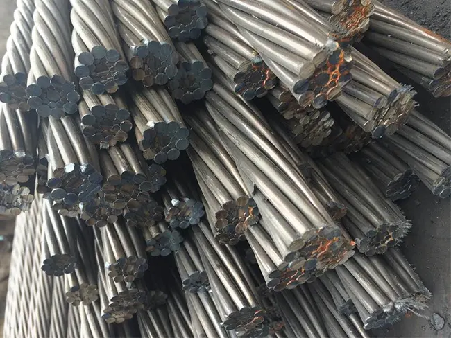 1x19 Zinc Coated Steel Strand for Structural Engineering 1x19 Zinc Coated Steel Strand for Structural Engineering