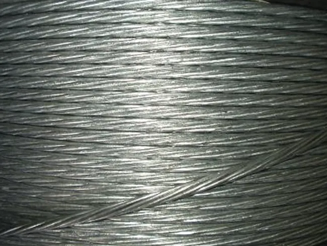 Galvanized Steel Messenger Wire for Aerial Cable Support Galvanized Steel Messenger Wire for Aerial Cable Support