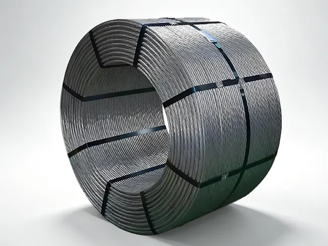 12.7mm (0.5 inch) Low Relaxation 7-Wire Bonded PC Strand (ASTM A416)