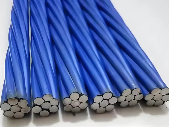 7-Wire Epoxy Coated PC Strand (ASTM A882 ISO 14655) 7-Wire Epoxy Coated PC Strand (ASTM A882 ISO 14655)