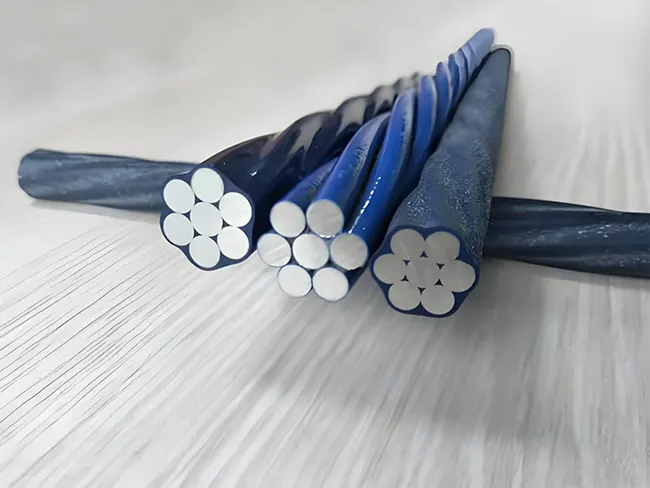 Grit-Impregnated Epoxy Coated PC Strand for Post-Tensioning Grit-Impregnated Epoxy Coated PC Strand for Post-Tensioning